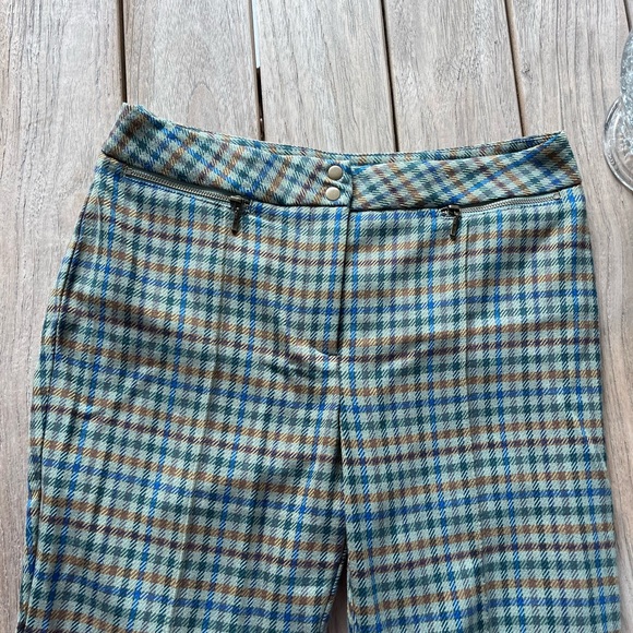 J. McLaughlin Multicolor Yara Plaid Straight Leg Pants - Picture 3 of 9